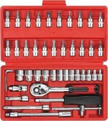 Iso Trade instrumentu komplekta uzgriežņu atslēgas cena un informācija | Rokas instrumenti | 220.lv