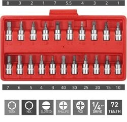 Iso Trade instrumentu komplekta uzgriežņu atslēgas cena un informācija | Rokas instrumenti | 220.lv