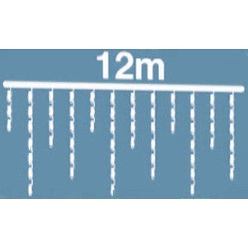 Ziemassvētku virtene, 360 LED, 12 m cena un informācija | Ziemassvētku lampiņas, LED virtenes | 220.lv