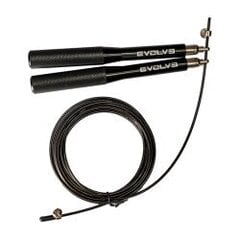 Lecamaukla Evolve, 300 cm, melna цена и информация | Скакалка Tunturi Pro Adjustable Speed Rope | 220.lv