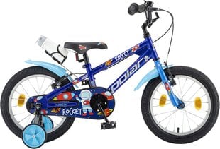 Bērnu velosipēds Polar JR Rocket, 16", zils cena un informācija | Velosipēdi | 220.lv