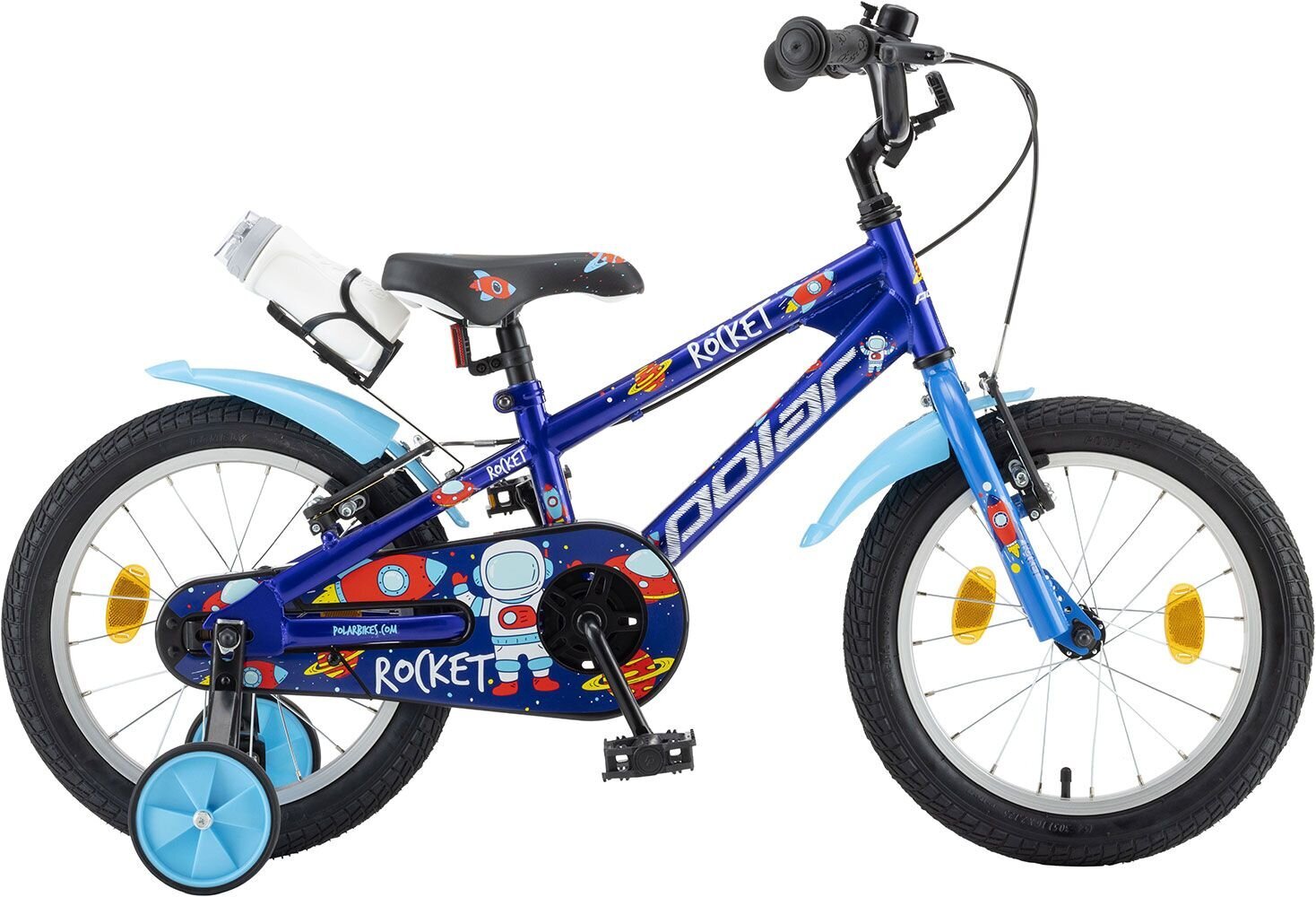 Bērnu velosipēds Polar JR Rocket, 16", zils цена и информация | Velosipēdi | 220.lv