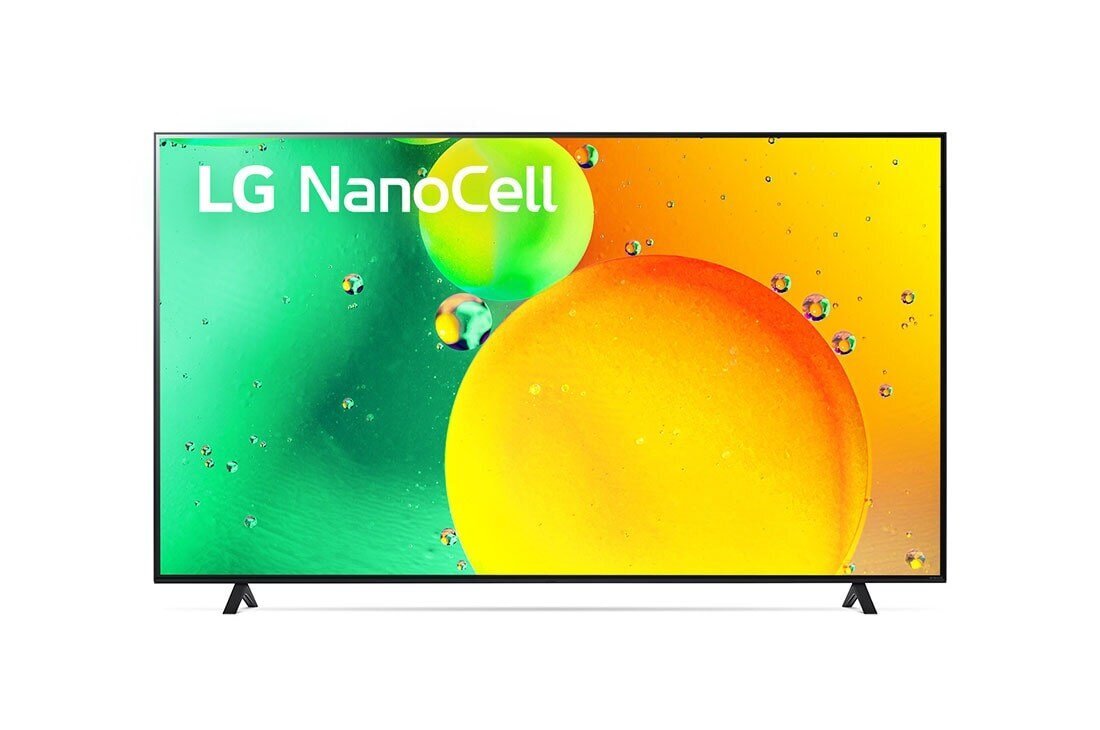 LG 86NANO753QA, 2,18 m, 4K Ultra HD Smart TV „Wi-Fi“ cena un informācija | Televizori | 220.lv