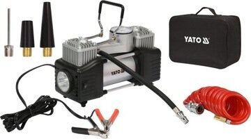 Yato YT-73462 12V auto kompresors cena un informācija | Kompresori | 220.lv