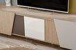 TV galds Furnival Viste F01, brūns/balts цена и информация | TV galdiņi | 220.lv