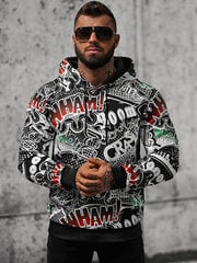 Melns džemperis Ham O/B270-52216-XL cena un informācija | Sporta apģērbs vīriešiem | 220.lv