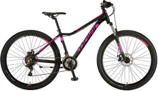 Kalnu velosipēds Polar Mirage Sport Lady M, 27,5'', melns/rozā/violets cena un informācija | Velosipēdi | 220.lv