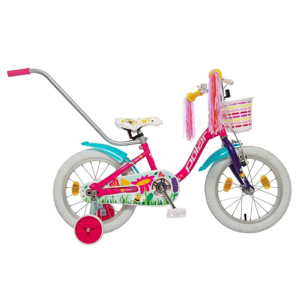 Bērnu velosipēds Polar Summer, 14’’, rozā cena un informācija | Velosipēdi | 220.lv
