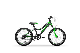 Bērnu velosipēds Tabou Poison, 20’’, melns/zaļš cena un informācija | Velosipēdi | 220.lv