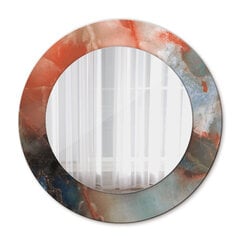 TULUP spogulis ar rāmi Onikss bumbiņas, Ø50cm, apelsīns cena un informācija | Spoguļi | 220.lv