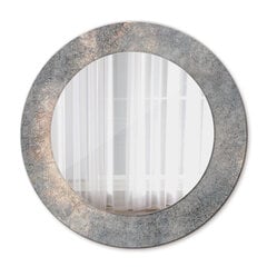 TULUP spogulis ar rāmi Vintage betons, Ø50cm, Pelēks cena un informācija | Spoguļi | 220.lv