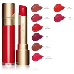 Lūpu krāsa Clarins Joli Rouge Lacquer Lip Stick, 732L Grenadine, 3 g cena un informācija | Lūpu krāsas, balzāmi, spīdumi, vazelīns | 220.lv