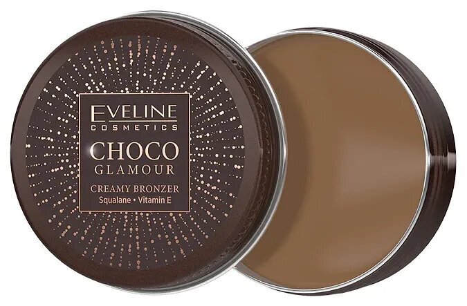 Bronzeris Eveline Choco Glamour 01, 20g cena un informācija | Bronzeri, vaigu sārtumi | 220.lv