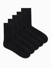 носки мужские u460 - черные, 5 шт. 124578-247 цена и информация | Мужские носки | 220.lv