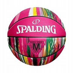 Баскетбольный мяч Spalding NBA Marble Series, размер 7 цена и информация | Баскетбольные мячи | 220.lv