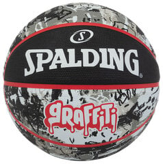 Basketbola bumba Spalding Graffiti, 7. izmērs cena un informācija | Basketbola bumbas | 220.lv