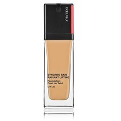 Жидкая основа под макияж Shiseido Synchro Skin Radiant Lifting Foundation SPF30, 410 Sunstone, 30 мл цена и информация | Пудры, базы под макияж | 220.lv