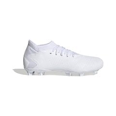 Futbola apavi Adidas Predator Accuracy.3 FG, 39 1/3. izmērs, balti cena un informācija | Futbola apavi | 220.lv