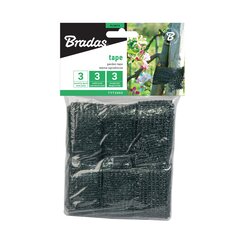 Dārza lente Bradas, 3cm x 3m, 3 gab., komplektā 15 produkti cena un informācija | Dārza instrumenti | 220.lv