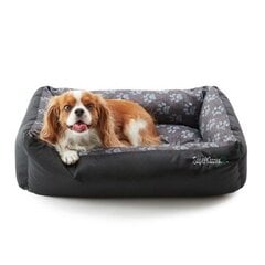 Ортопедическая кроватка для собаки серого оттенка Superkissen24, 90x70 см цена и информация | Лежаки, домики | 220.lv