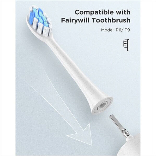 Fairywill FW-PW12 cena un informācija | Uzgaļi elektriskajām zobu birstēm | 220.lv
