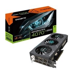 Gigabyte GeForce RTX 4070 Ti Super Eagle OC GV-N407TSEAGLE OC-16GD цена и информация | Видеокарты (GPU) | 220.lv