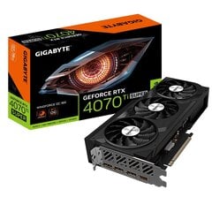 Gigabyte GeForce RTX 4070 Ti Super Windforce OC GV-N407TSWF3OC-16GD цена и информация | Видеокарты (GPU) | 220.lv