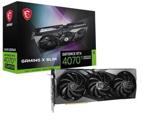 MSI GeForce RTX 4070 Ti Super Gaming X Slim цена и информация | Видеокарты (GPU) | 220.lv