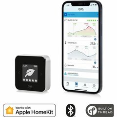 Gaisa Kvalitātes Sensors Eve Room цена и информация | Датчики | 220.lv