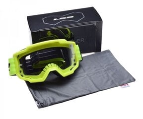 Кроссовые очки LS2 Charger Yellow Clear Visor цена и информация | Мото принадлежности | 220.lv