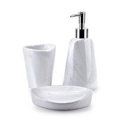 Комплект для ванной комнаты Odette White Marble цена и информация | Аксессуары для ванной комнаты | 220.lv
