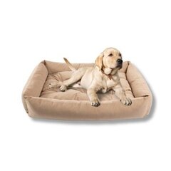 Диван для собаки Pet Zen, бежевый, 75 см x 55 см цена и информация | Лежаки, домики | 220.lv