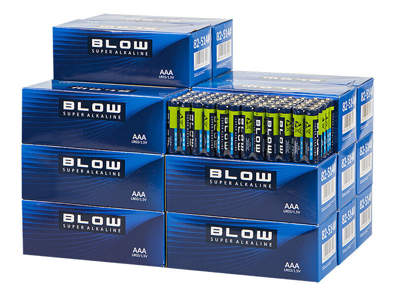 Baterija Blow supper sārma AAA LR3 cena un informācija | Baterijas | 220.lv