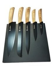Набор ножей с магнитной полосой Elitehoff Ceramic Knife, 5 шт. цена и информация | Ножи и аксессуары для них | 220.lv