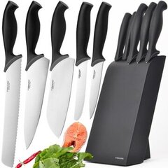 Набор ножей в блоке Fiskars Control, 5 шт. цена и информация | Ножи и аксессуары для них | 220.lv