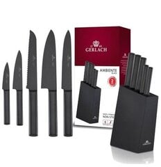 Набор ножей в блоке Gerlach Ambiente, 5 шт. цена и информация | Ножи и аксессуары для них | 220.lv