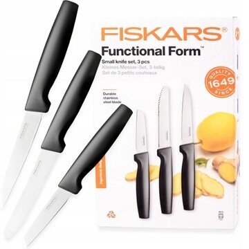 Nažu komplekts Fiskars FunctionalForm, 3 gab. цена и информация | Naži un to piederumi | 220.lv