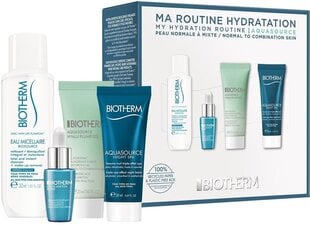 Sejas kopšanas komplekts Biotherm Aquasource Gel Starter, 4gab. cena un informācija | Biotherm Smaržas, kosmētika | 220.lv