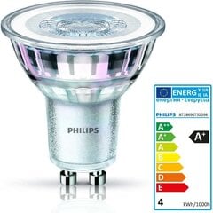 LED spuldze GU10 2.7 W = 25 W 215 lm 2700 K Silta 36° PHILIPS cena un informācija | Philips Apgaismojums un elektropreces | 220.lv