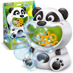 Ziepju burbuļu pūšanas iekārta Panda Bubble Fun, balta, 10,5x7x13 cm цена и информация | Игрушки для песка, воды, пляжа | 220.lv
