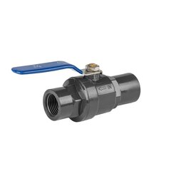 Комплект из 4 соединений PN10 PVC combined valve, SS handle 1 1/4" female / 1 1/4" female цена и информация | Оборудование для полива | 220.lv