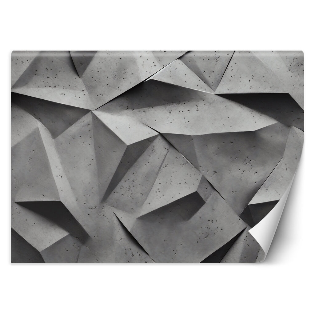 Fototaptes Abstraktas ģeometriskas formas 3D formātā cena un informācija | Fototapetes | 220.lv