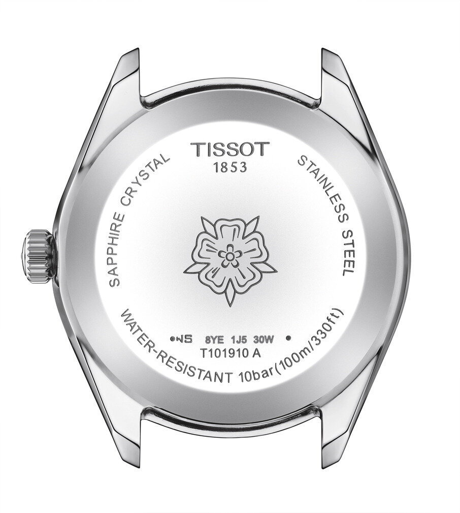 Pulkstenis sievietēm Tissot T101.910.11.116.00 cena un informācija | Sieviešu pulksteņi | 220.lv