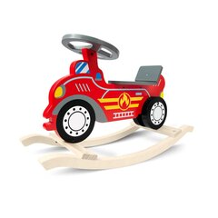 Ricokids 785001 деревянная машина-качалка пожарная команда цена и информация | Игрушки для малышей | 220.lv