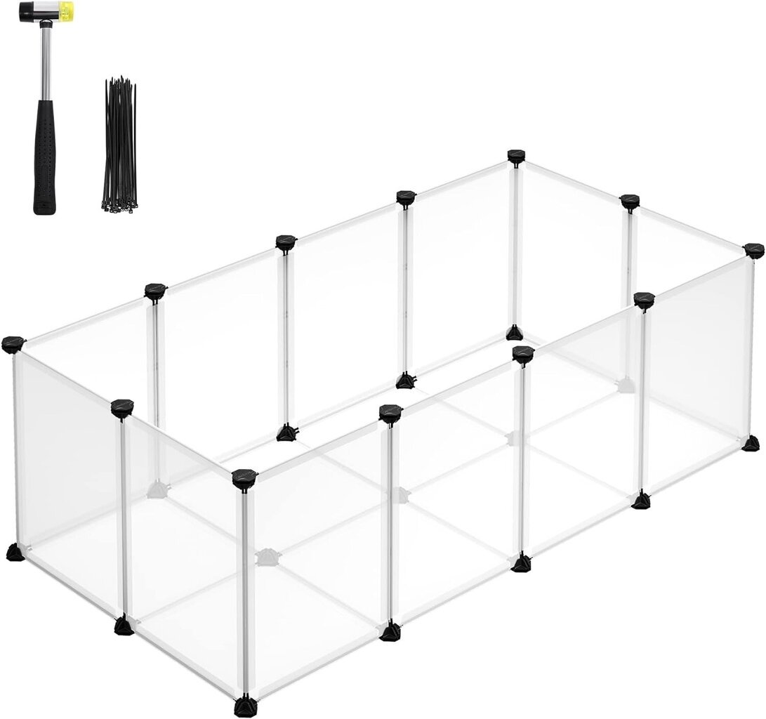 Manēža/būris grauzējiem Muf-Art, 42x125x63 cm cena un informācija | Būri un aksesuāri grauzējiem | 220.lv