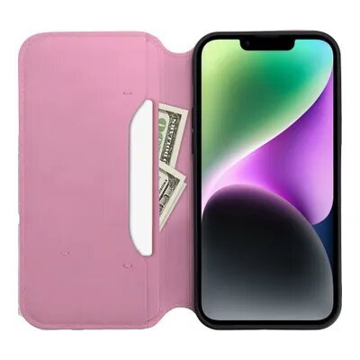 Fusion Dual Pocket Book grāmatveida maks Samsung A156 Galaxy A15 5G rozā цена и информация | Telefonu vāciņi, maciņi | 220.lv