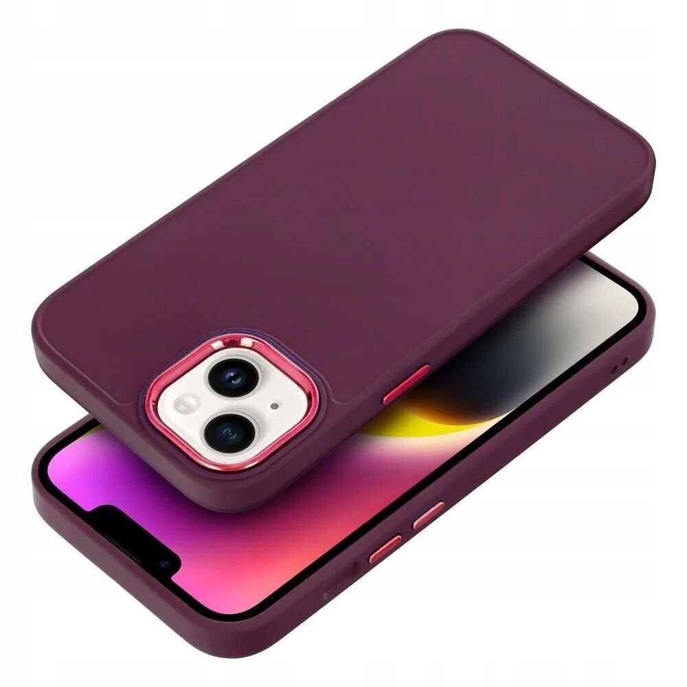 Fusion Frame silikona aizsargapvalks Samsung A156 Galaxy A15 5G violets cena un informācija | Telefonu vāciņi, maciņi | 220.lv