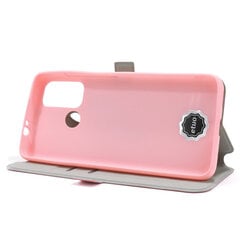 Motorola Moto G60 - vāciņš etuo Soft Wallet Book - rozā cena un informācija | Telefonu vāciņi, maciņi | 220.lv