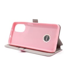 Motorola Moto G82 5G - vāciņš etuo Soft Wallet Book - rozā cena un informācija | Telefonu vāciņi, maciņi | 220.lv