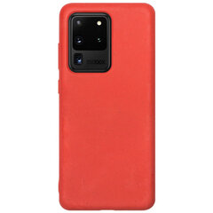 Samsung Galaxy S20 Ultra - vāciņš Forever Bioio - sarkans cena un informācija | Telefonu vāciņi, maciņi | 220.lv